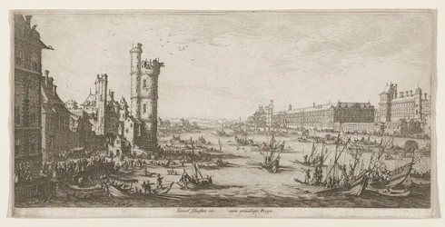 View of the Louvre