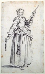Woman with Spindle