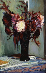 Chrysanthemums in a Vase