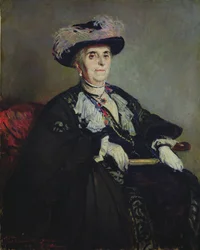 Second Study for a Portrait of Madame Henri Germain