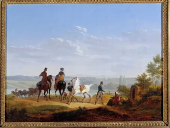 Landscape with Figures and Horsemen