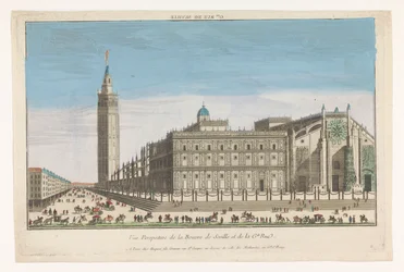 View of the Cathedral of Seville