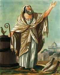 Augur, Engraving from Ancient Rome