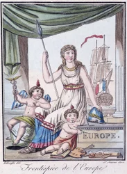 Frontispiece of Europe - in 
