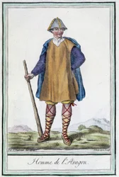 Man of Aragon (Spain) - in 
