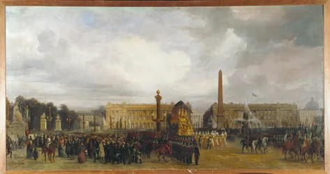 Ceremony for the Return of the Ashes of Emperor Napoleon I in 1840