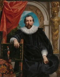 Portraits of Rogier Le Witer and his Wife, Catharina Behaghel