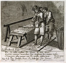 Illustration of fables by Jean de La Fontaine