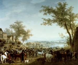 Horse Market in Gaillard