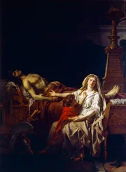 Andromache Mourning Over Body of Hector