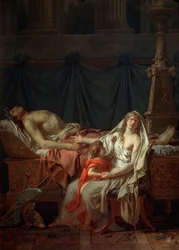 Andromache mourns Hector, 1783.