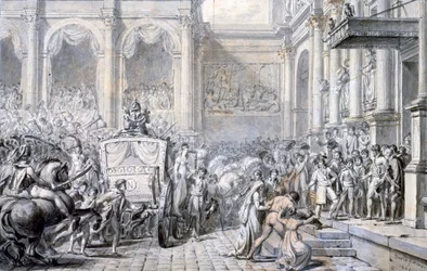 Arrival at the Town Hall, 1805