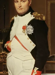 The Emperor Napoleon in His Study at the Tuileries (detail)