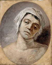 Marat assassinated, ca. 1794.