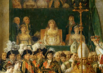 Coronation of Napoleon in Notre-Dame …