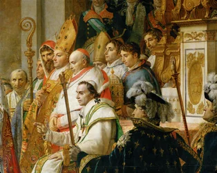 Coronation of Napoleon in Notre-Dame ...
