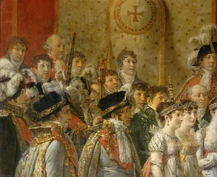 Coronation of Napoleon in Notre-Dame ...