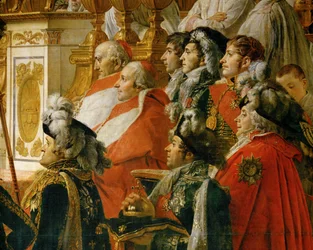 Coronation of Napoleon in Notre-Dame ...