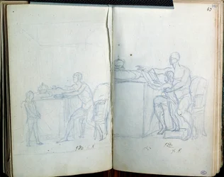 Study for portrait of Louis XVI and the dolphin