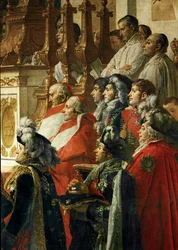 The coronation of Emperor Napoleon I Bonaparte …