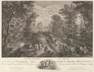 View of the Surroundings of Bruges