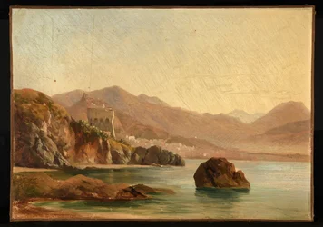 Lake Surrounded by Rocks