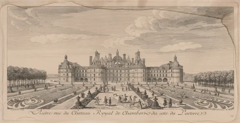 Chateau Chambord from the Gardens