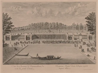 Chateau Fontainebleau from the Grand Canal