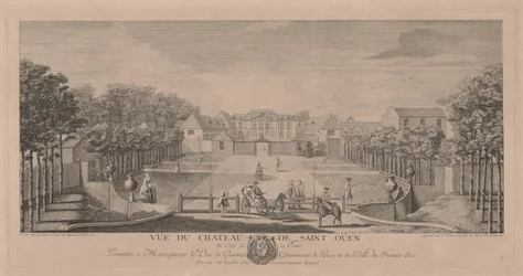 Chateau Saint Ouen from the Court