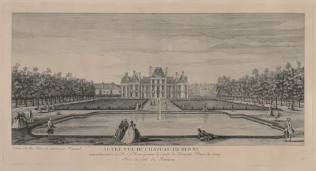Chateau of Berny from the Gardens