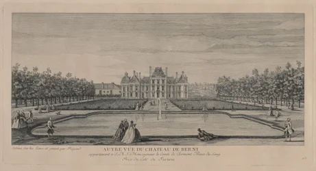 Chateau of Berny from the Gardens