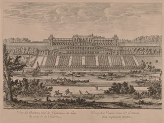 Chateau of St. Germain en Laye from the River
