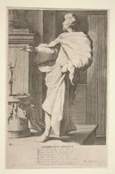 Cleobulus Lindius, #6 from the series The Seven Wise Men of Greece