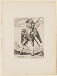 Musketeer, from Officers and Soldiers of the Bodyguard of Emperor Rudolph II