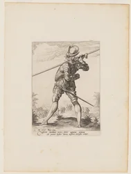 Pikeman, from Officers and Soldiers of the Bodyguard of Emperor Rudolph II