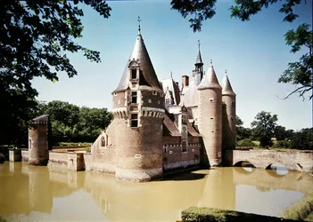 View of the Chateau du Moulin
