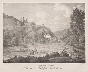 Lower Austria, Ruins of Hinterhaus Castle