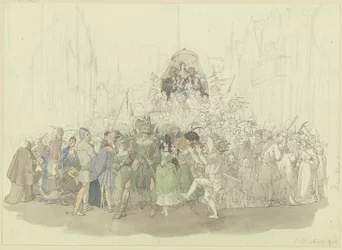 Carnival Procession after Karl Spindler