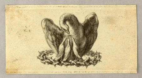 Vignette, The Pelican in the Crown of Thorns