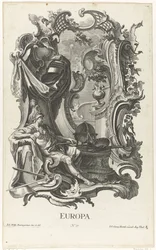 Rocaille with the Personification of Europe