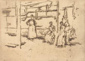 After the Sale, Hounsditch, c. 1886-1888