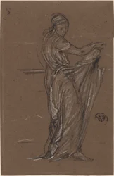 Draped Female Figure