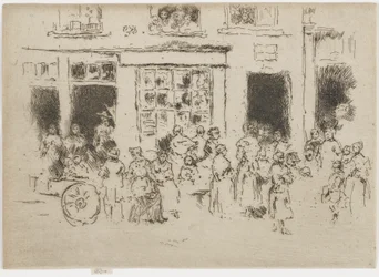 High Street, Brussels, 1887