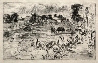 Landscape with the Horse, 1859