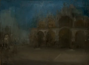 Nocturne, blue and gold - St Mark