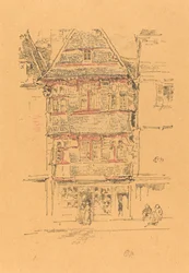 Red House, Paimpol, 1893
