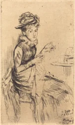 Tatting, c. 1873