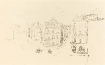 Trial Sketch: Grand Rue, Dieppe, c. 1891