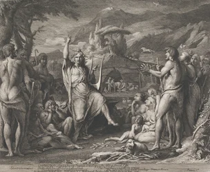 Orpheus Instructing in Theology (Designs for the Walls of the Great Room of Society for the Encouragement of the Arts)