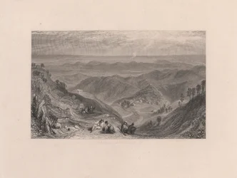 Mussooree and the Dhoon from Landour